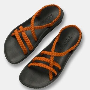BOKYNA ELEVATE – Terracotta sandals